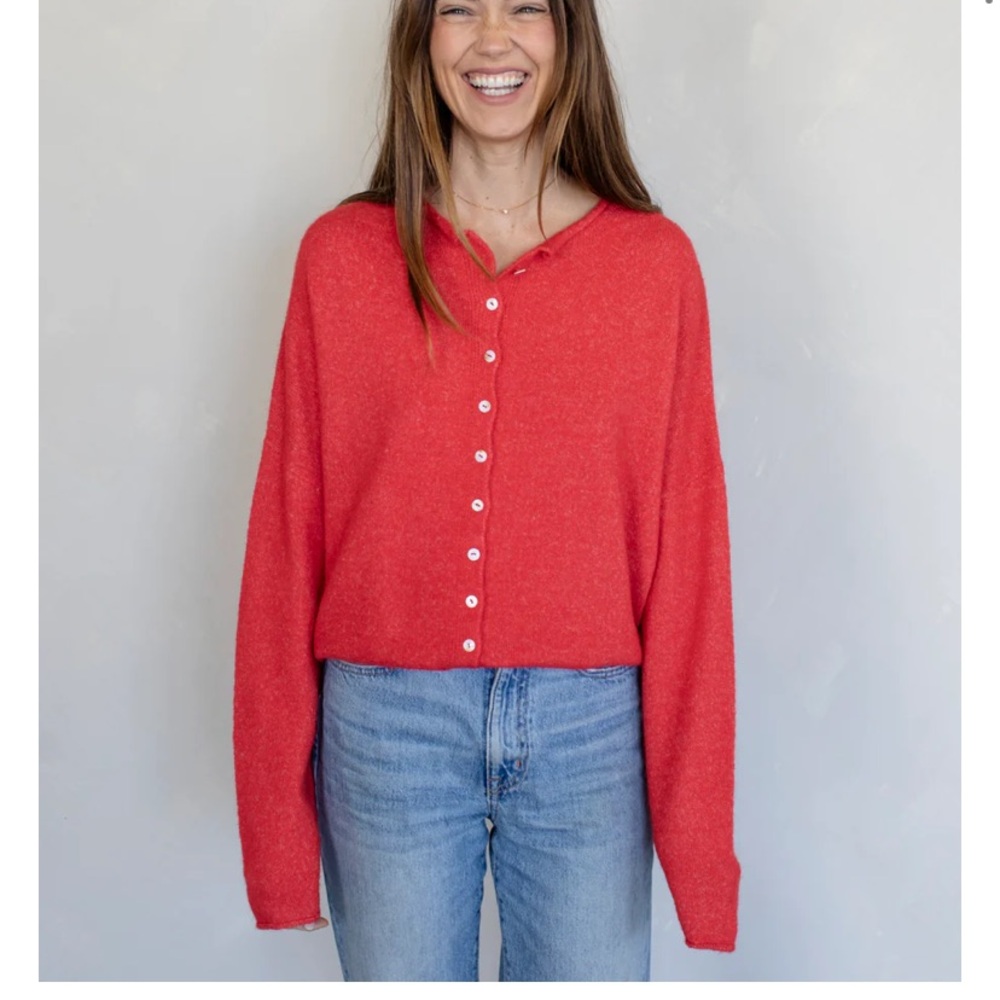 Red Cardigan
